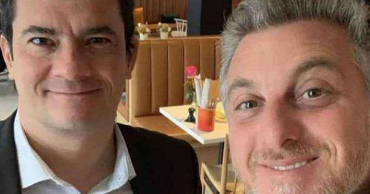 Moro e Luciano Huck se reúnem e traçam aliança para disputar presidência em 2022