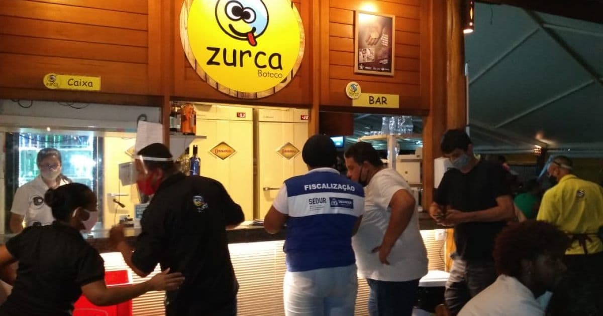 Sedur interdita quatro bares e dispersa aglomerações em bairros de Salvador