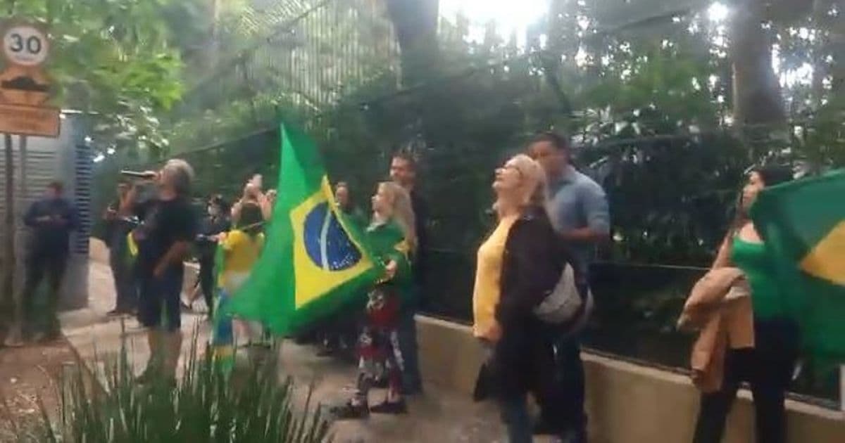 Manifestantes que fizeram ato contra Alexandre de Moraes têm prisão decretada pela Justiça