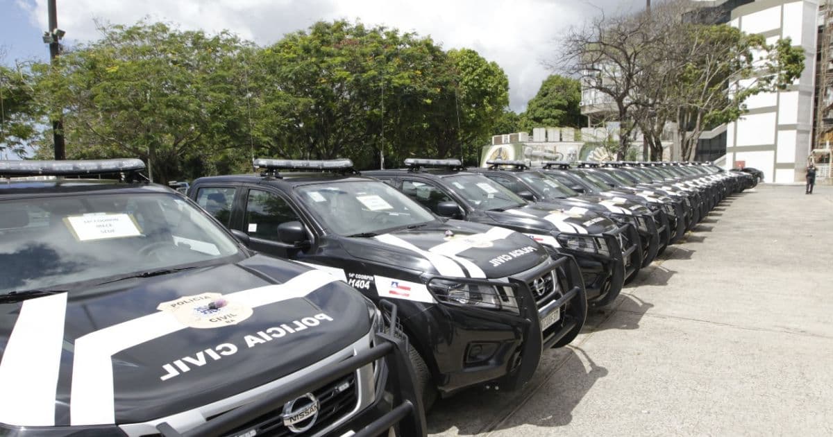 Novas viaturas da Polícia Civil da Bahia obedecem a padrão nacional; entenda