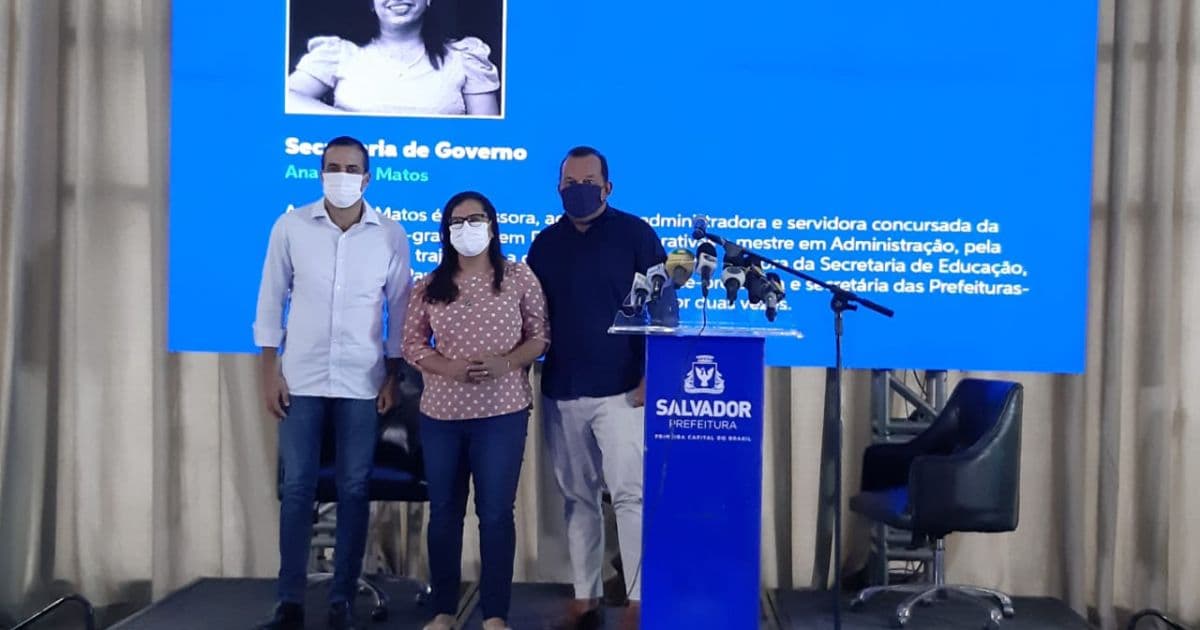 Bruno Reis anuncia novo secretariado de Salvador; conheça nomes