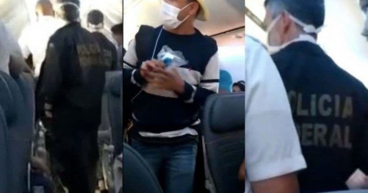 Avião retorna ao aeroporto de Salvador após passageiro se recusar a usar máscara
