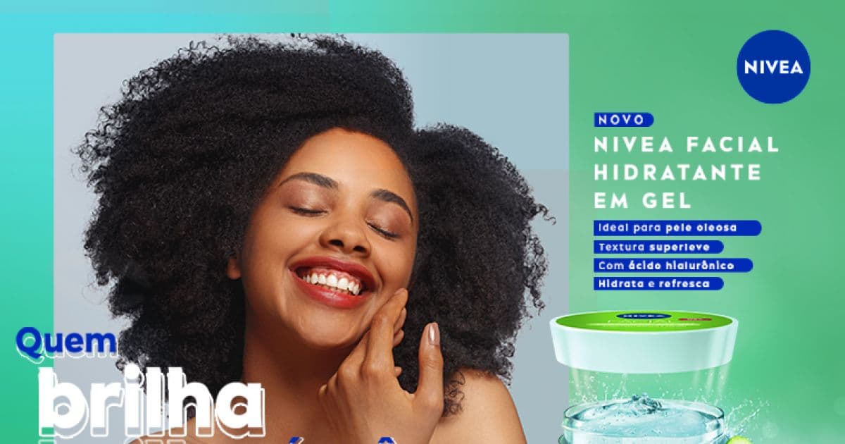 NIVEA lança hidratante facial em gel com ácido hialurônico e livre de óleos