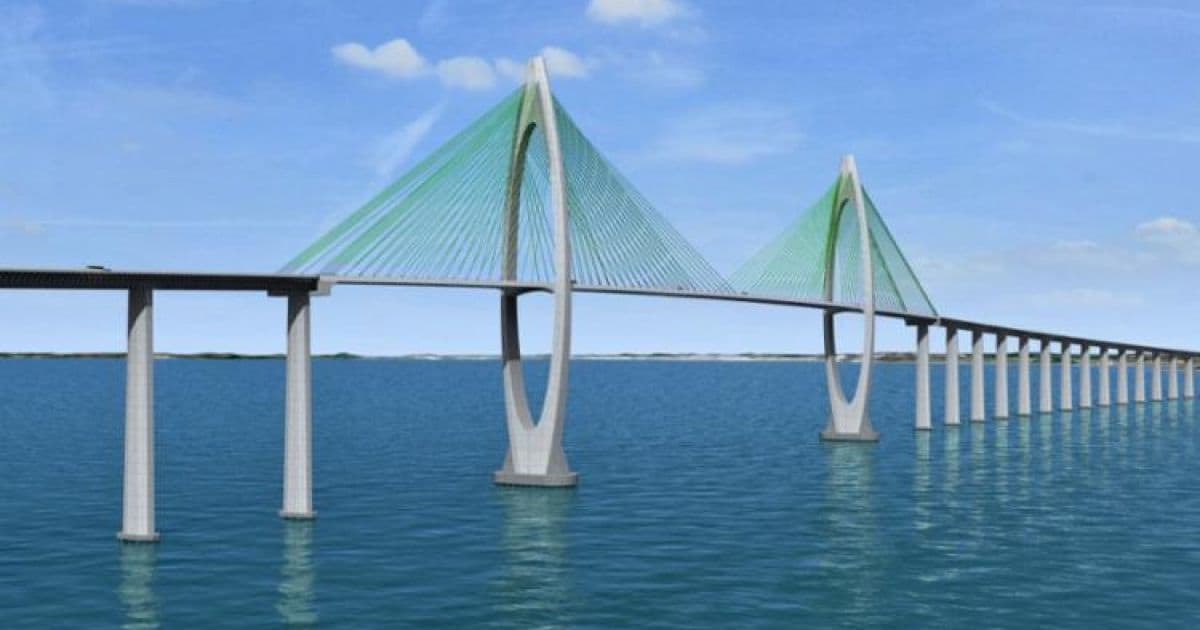 Obras da Ponte Salvador-Itaparica devem começar em novembro, estima Rui