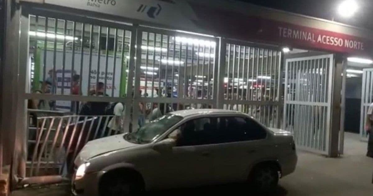 Motorista é baleado, perde controle da direção e atropela duas pessoas em Salvador