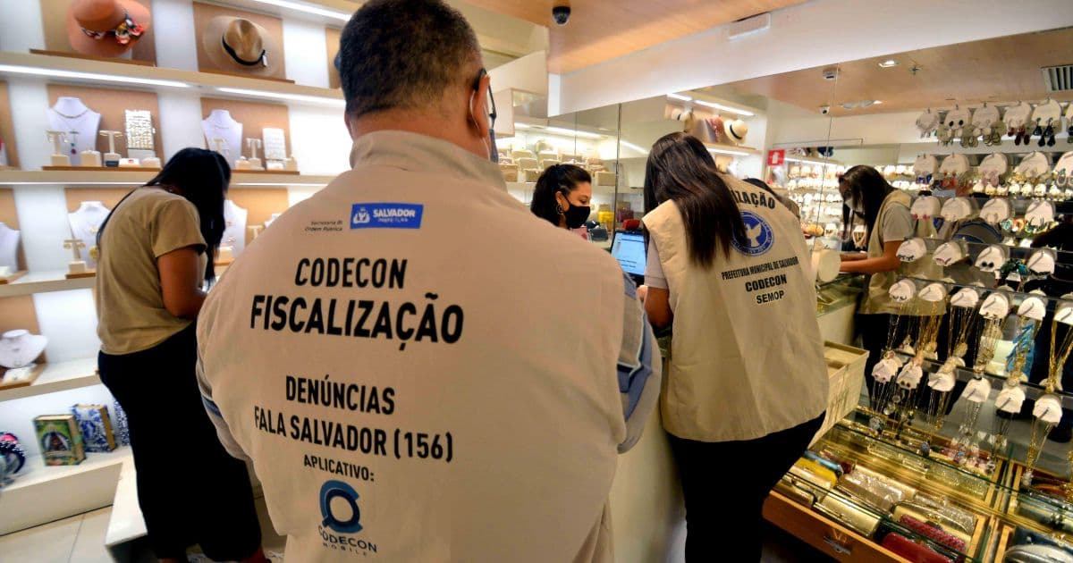 Codecon notifica 38 estabelecimentos em Salvador em Operação Dia dos Namorados
