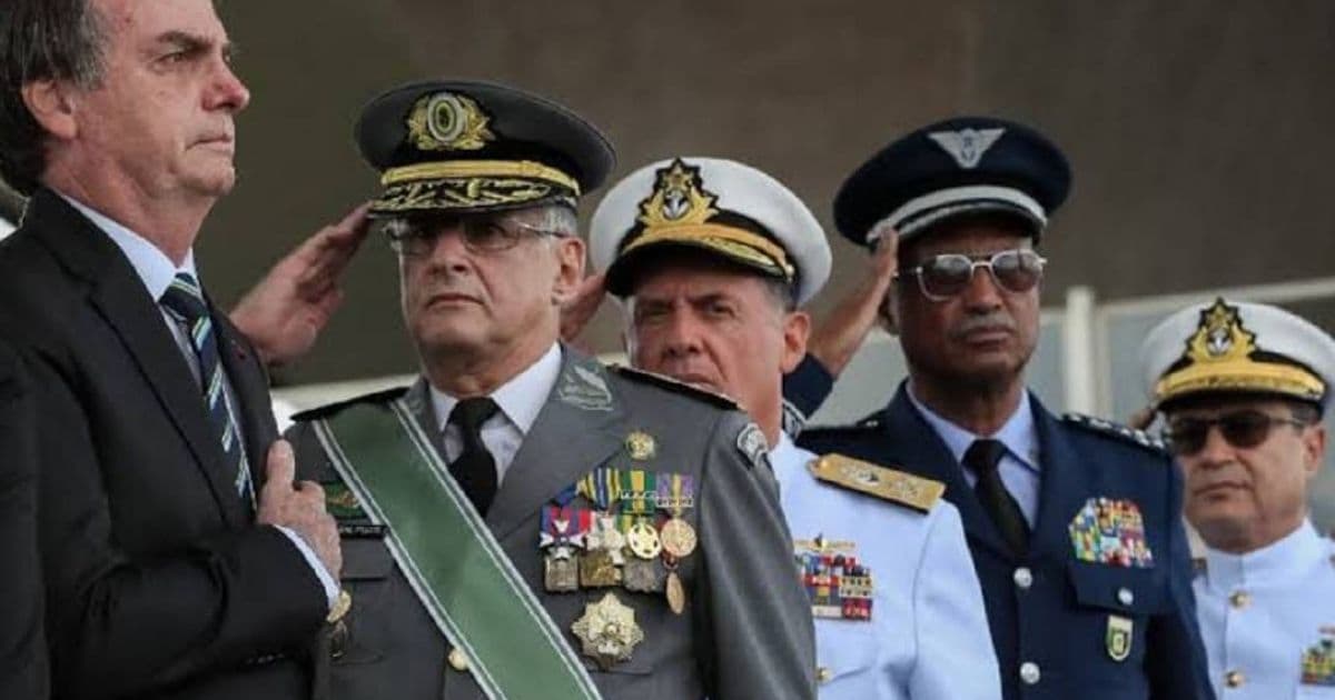 Confiança dos brasileiros nas Forças Armadas despenca com governo Bolsonaro