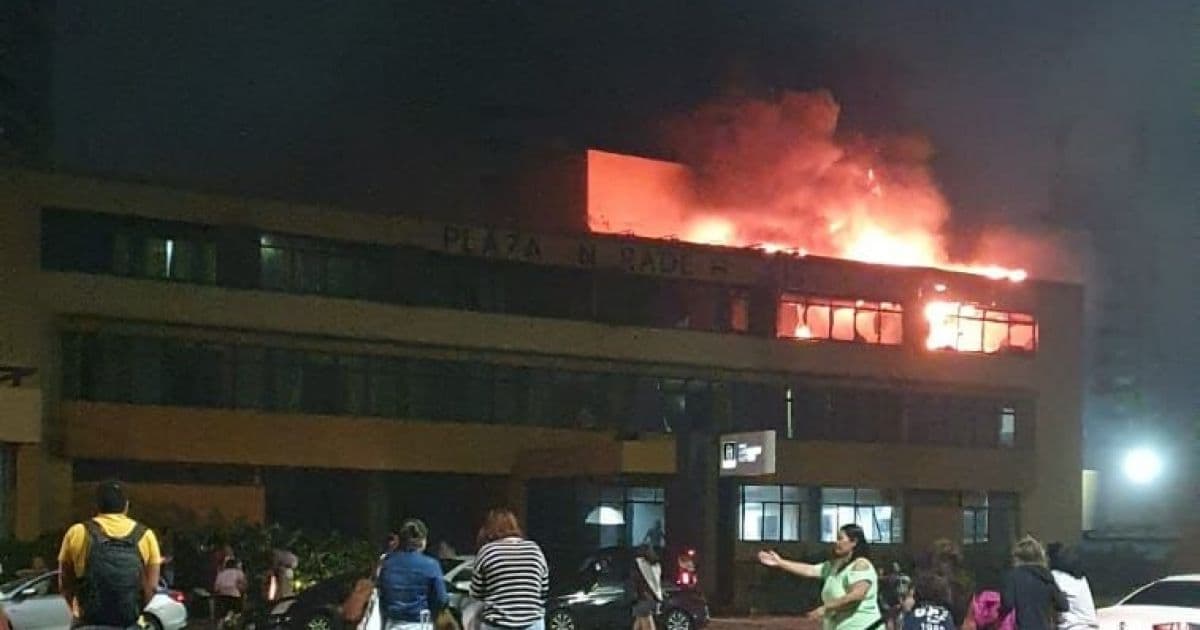 Hotel na orla de Salvador sofre incêndio de madrugada; seis pessoas ficam feridas