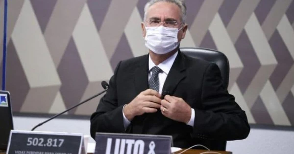 Renan prepara vídeo para CPI com compilado de frases negacionistas de Bolsonaro