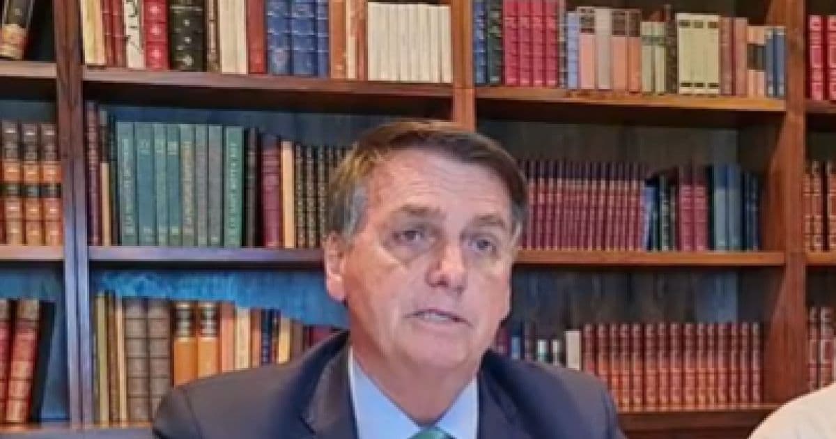 Com cancelamento de reunião com Fux, Bolsonaro diz que não tem nada contra o STF