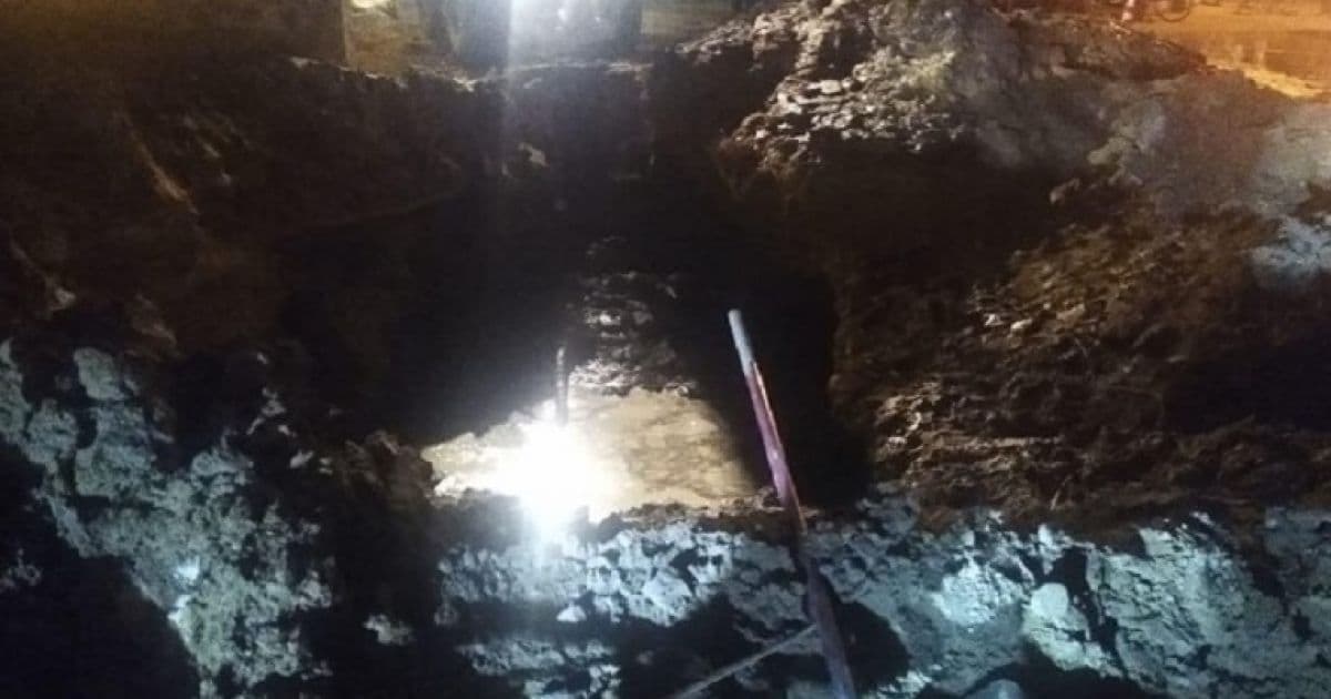 Trabalhador morre soterrado em obra da Embasa em Lauro de Freitas