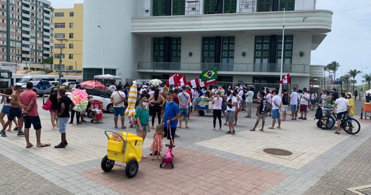 Manifestações contra Bolsonaro são registradas em 15 estados; Salvador tem adesão tímida 