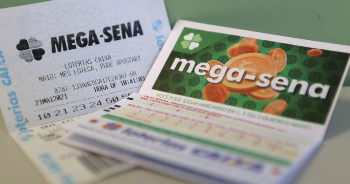 Mega-Sena acumula e irá pagar R$ 6,5 mi no sorteio da próxima terça