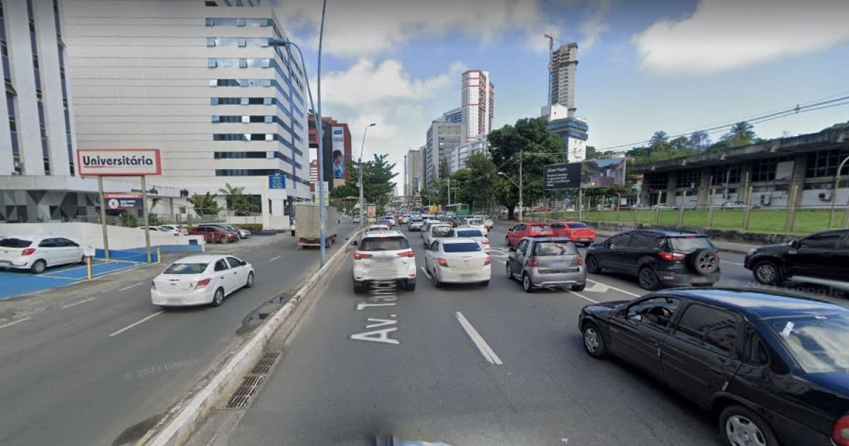Por conta de obras, trânsito da Tancredo Neves será bloqueado durante duas noites