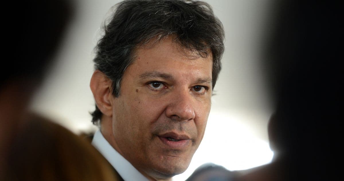 Haddad diz que PDT deu cheque de R$ 90 bilhões para reeleição de Bolsonaro