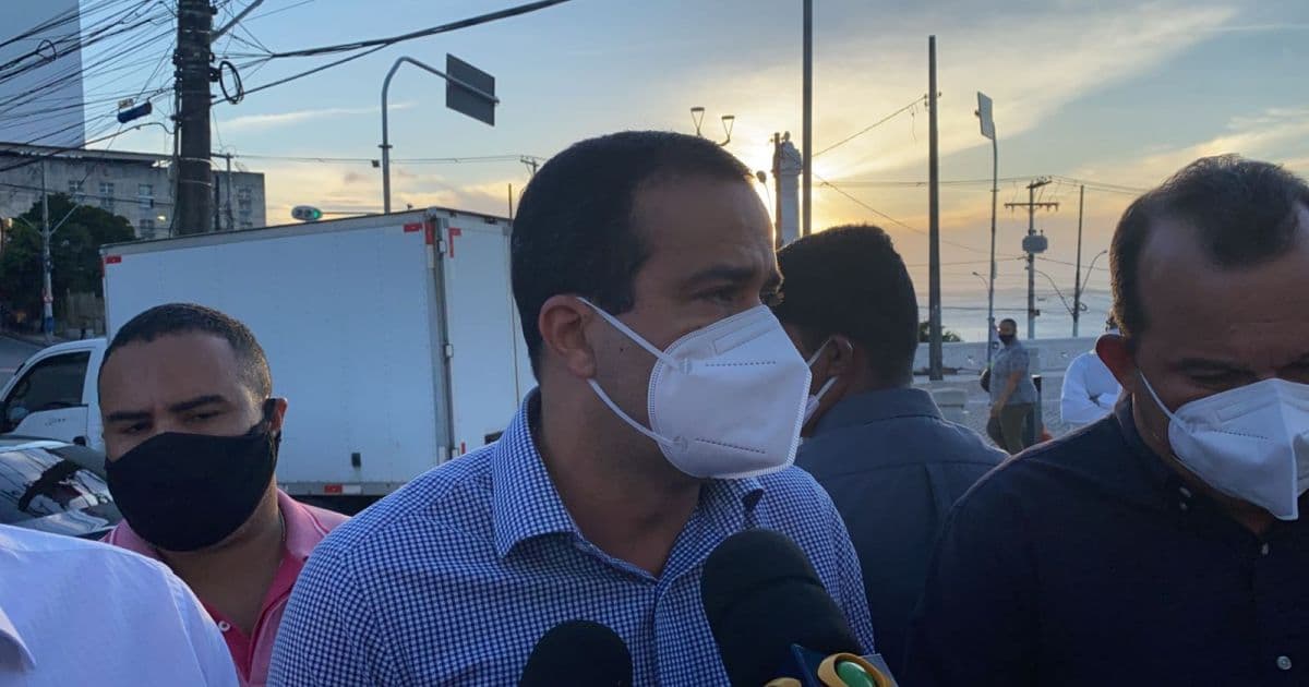 Bruno Reis volta a defender Carnaval em 2022 e manutenção do uso de máscaras
