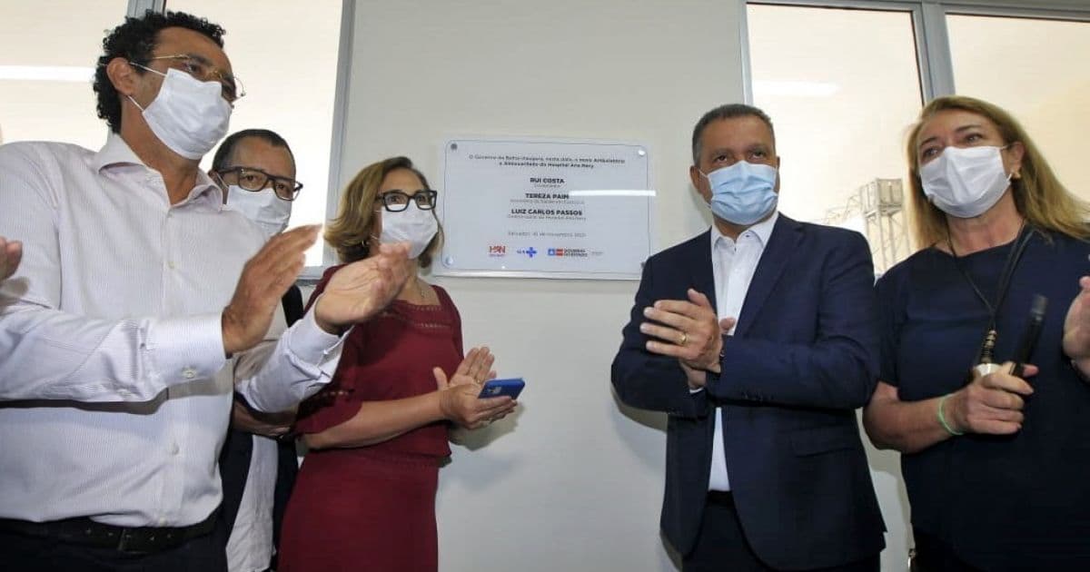 Rui inaugura novo ambulatório do Hospital Ana Nery com capacidade ampliada em 10%