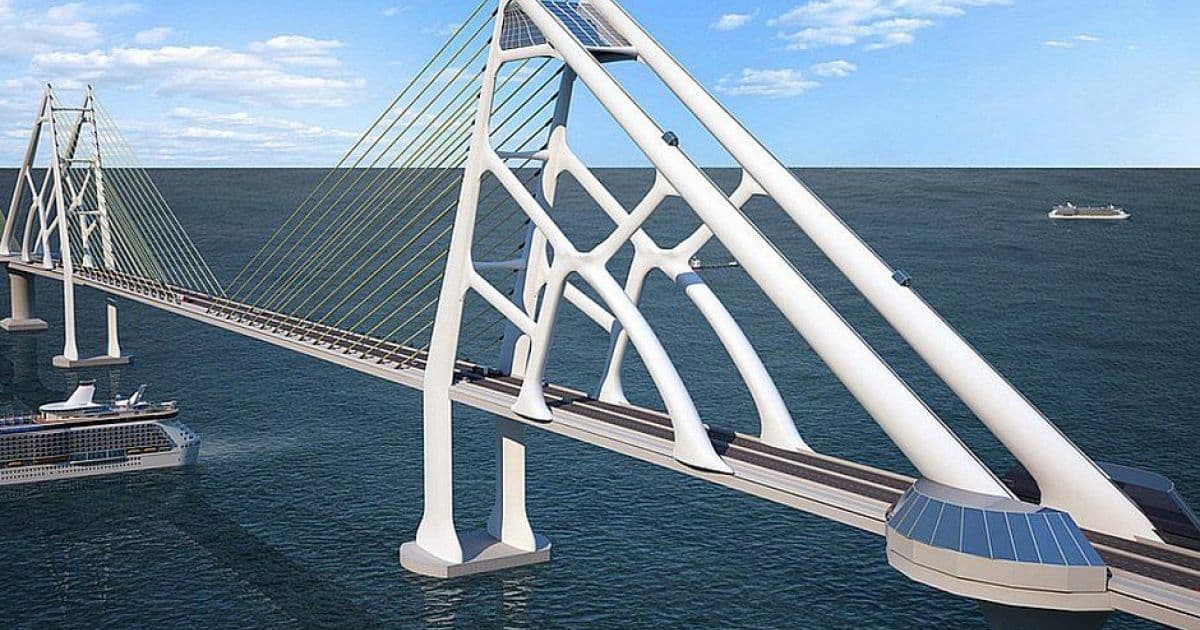 Após freio em obras da ponte SSA-Itaparica, Seinfra projeta retomada no início de 2022