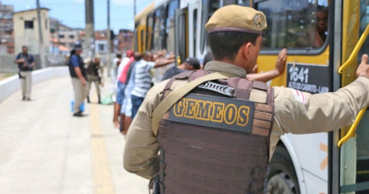 Salvador tem redução de 38,9% nos assaltos a ônibus; total supera dois por dia