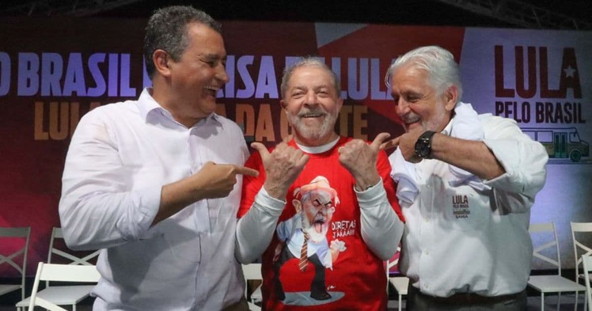 Lula 'convoca' Rui e Wagner para discutir majoritária na BA; governador quer ser senador
