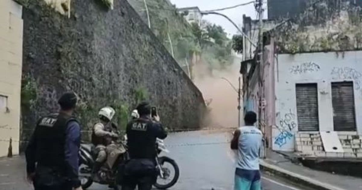 VÍDEO: Ladeira da Montanha segue interditada após novos deslizamentos de Casarão