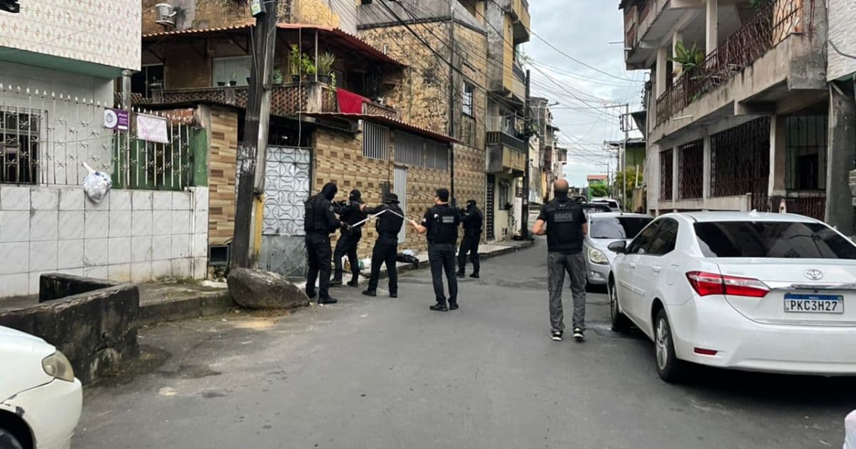 Polícia realiza operação em Salvador e Região Metropolitana contra crimes de sequestro