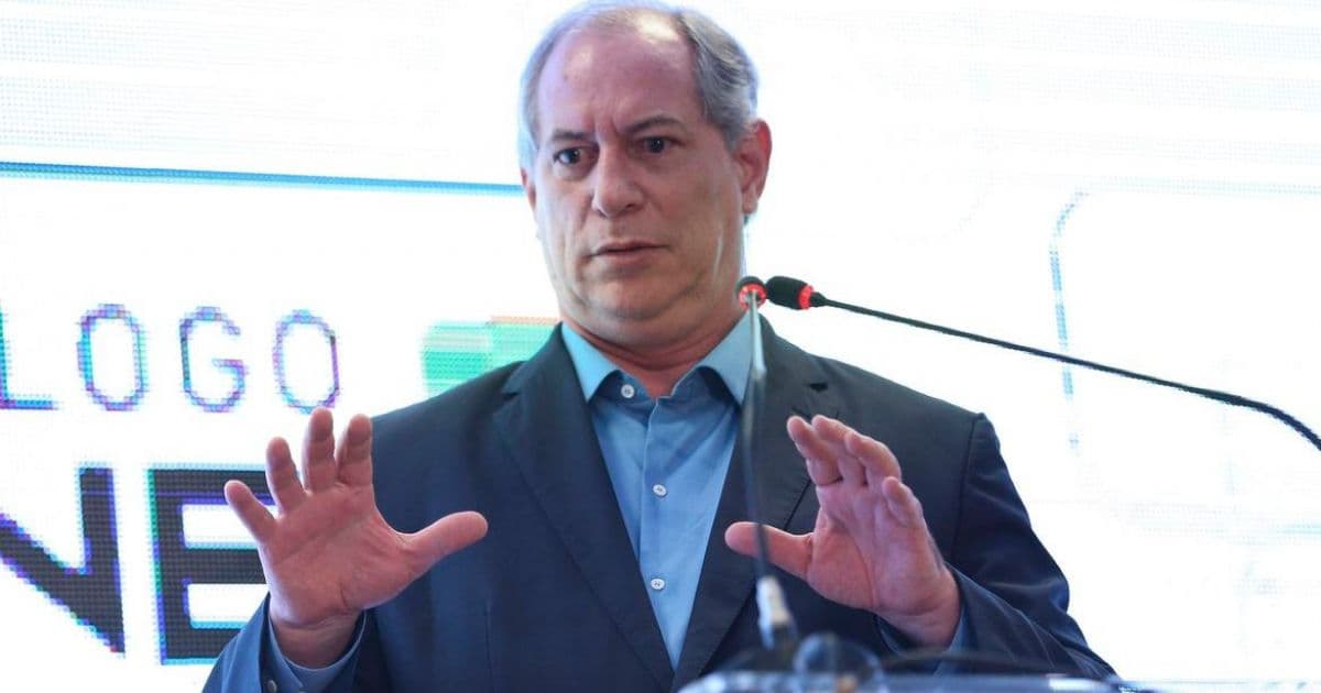 Ciro Gomes testa positivo para Covid-19 e suspende atividades de pré-campanha
