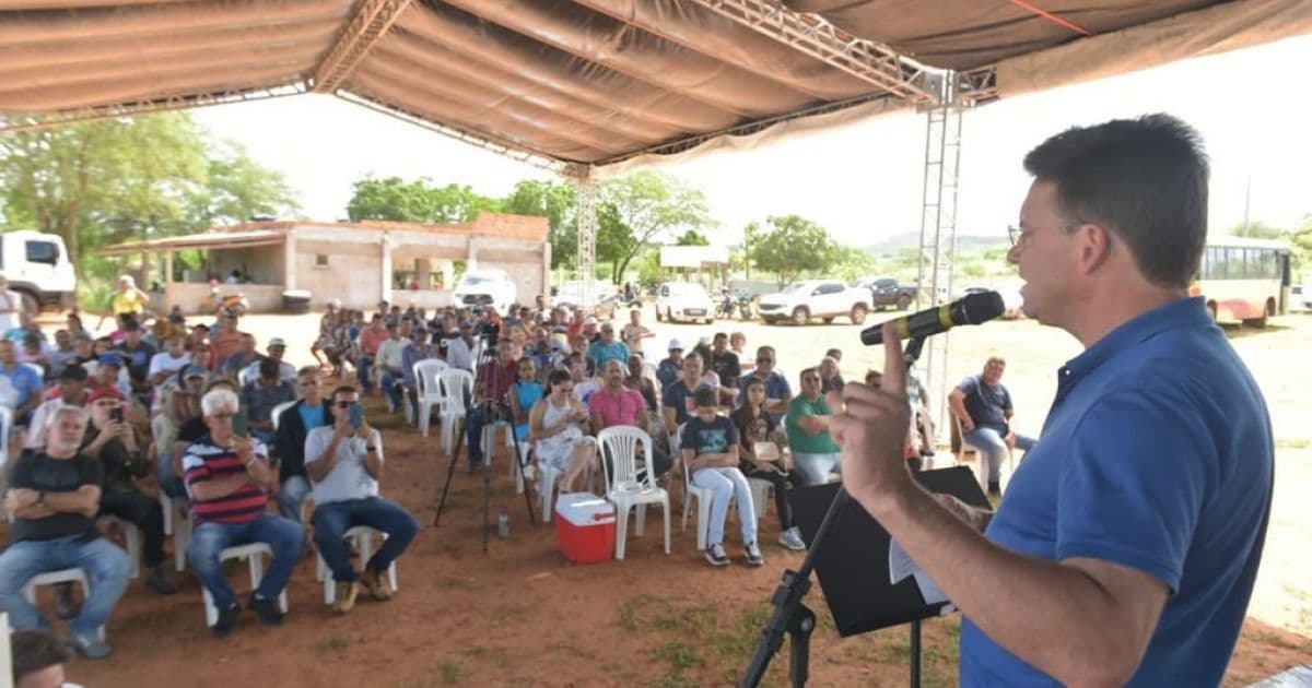 Pré-candidato bolsonarista ao governo do estado ataca PT em ato em Santo Antônio 