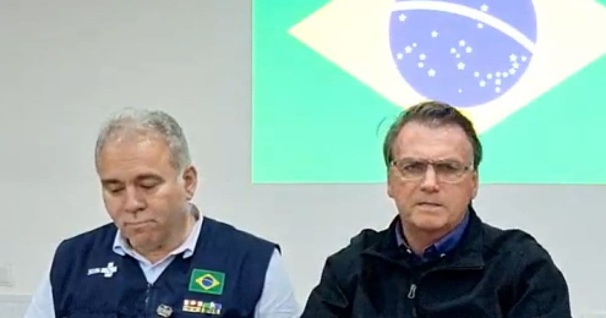 Bolsonaro diz que coloca 'mão no fogo' por ex-ministro e prisão não teve 'materialidade'