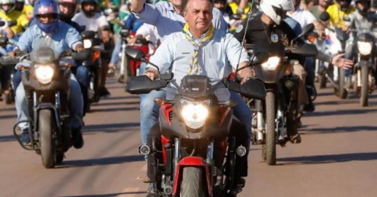 2 de Julho: Motociata com Bolsonaro em Salvador partirá do Farol da Barra