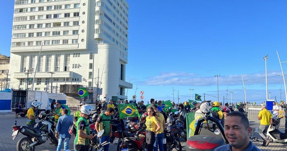 Motociata com Bolsonaro deve passar pela Avenida Paralela; saiba trajeto