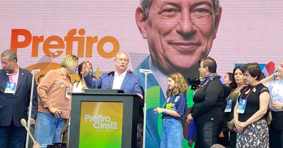‘Lulismo pariu o bolsonarismo’ afirma Ciro Gomes durante evento de sua candidatura