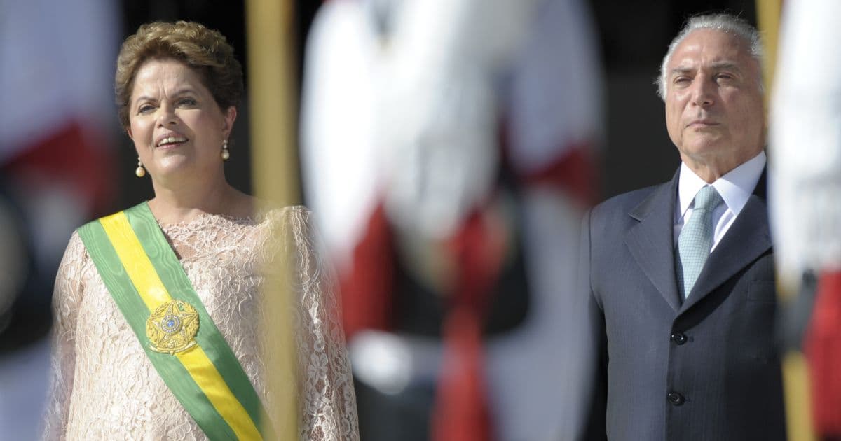 Dilma diz que Temer tenta limpar sua imagem de golpista ao lhe chamar de honesta