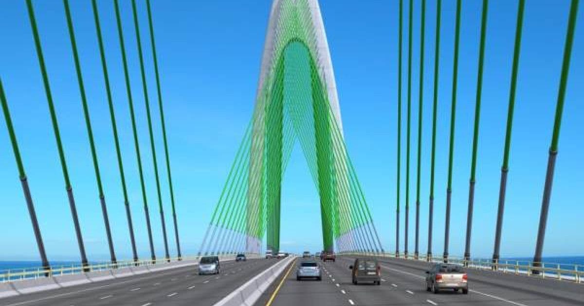 Ponte Salvador-Itaparica: Seinfra estima 'fundação' para maio e final da obra em 2027