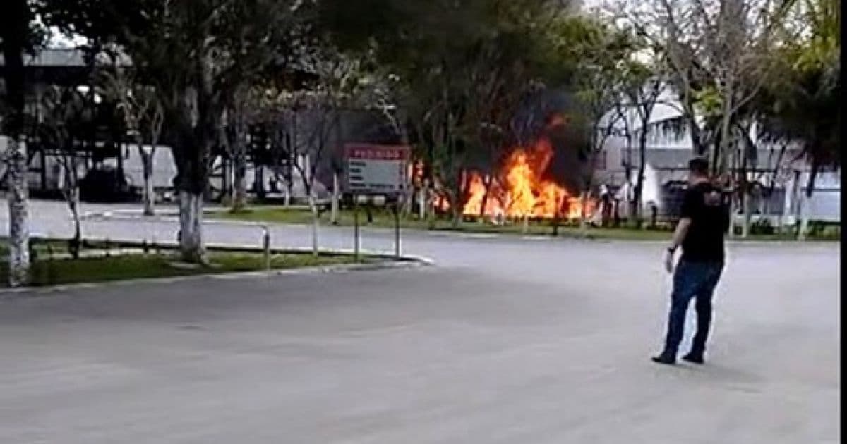 Feira de Santana: Incêndio em distribuidora de combustíveis deixa três pessoas feridas