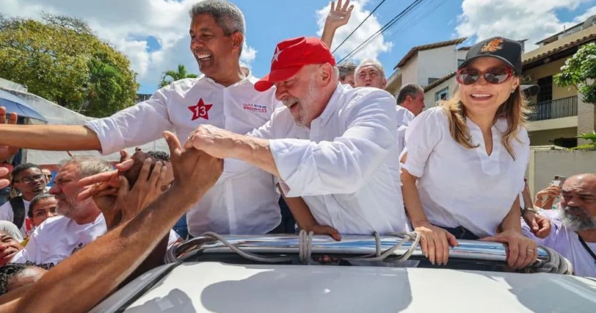 Ipec: Lula alcança 70% das intenções de voto na Bahia; Bolsonaro tem 21%