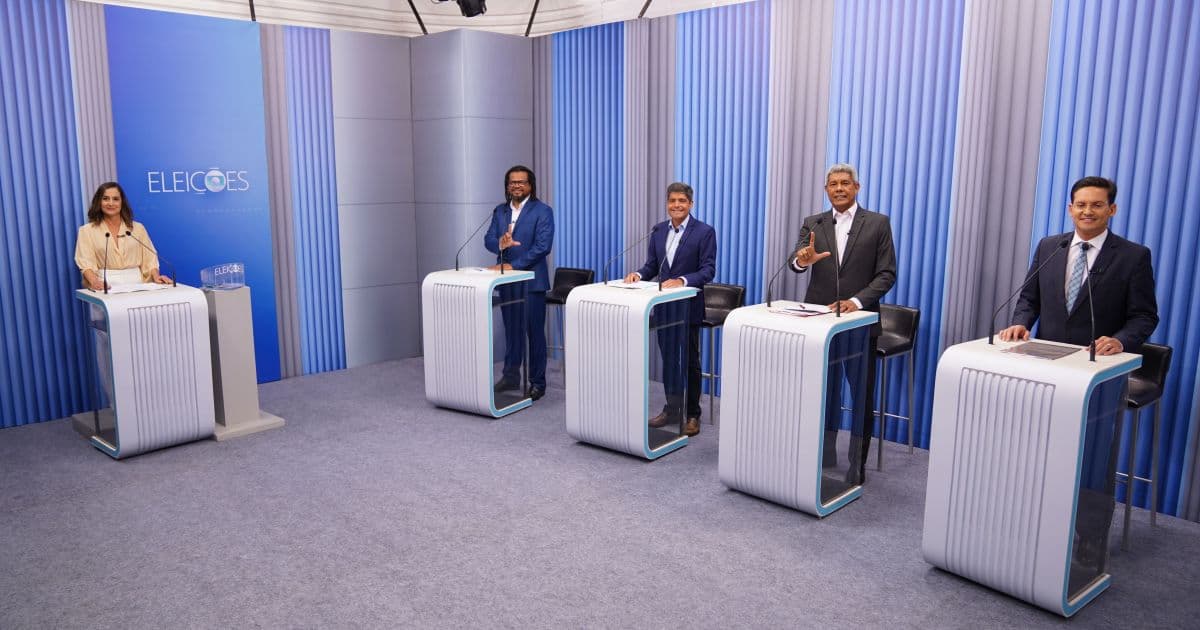 TV Bahia realiza debate com candidatos ao governo do estado na próxima quinta 