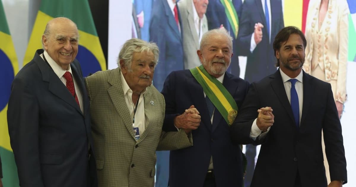 No Uruguai, Lula defende acordo de livre comércio entre China e bloco Mercosul