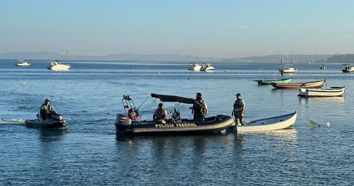Polícia Federal deflagra operação de combate à pesca com bomba na Baía de Todos os Santos