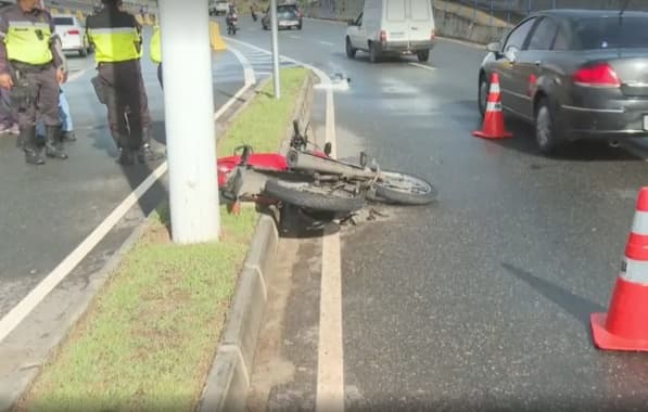 Motociclista morre em acidente na Avenida Gal Costa, em Salvador