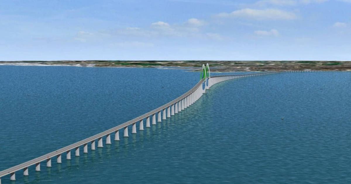 Imagem ilustrativa da ponte Salvador-Itaparica