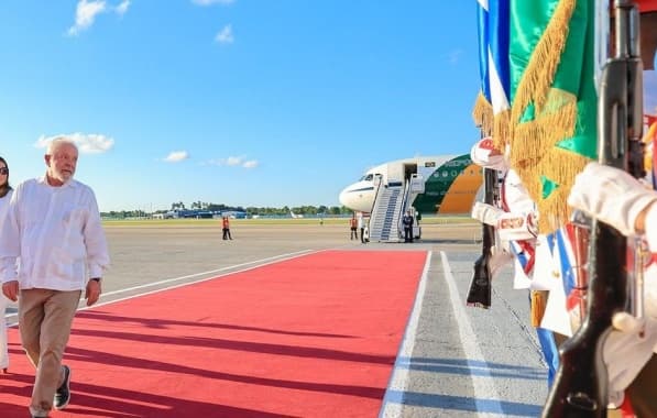 Lula desembarca em Cuba para Cúpula do G77 
