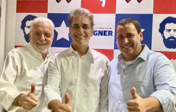 Wagner, Robinson e Éden se encontram para discutir eleição em Salvador