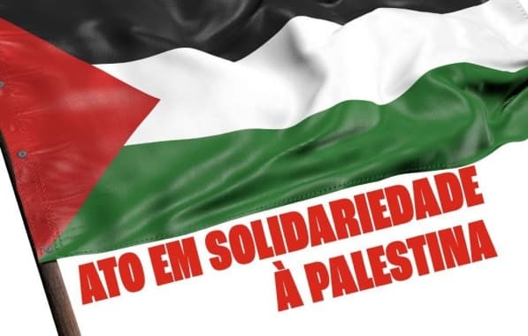 Novo ato em solidariedade ao povo palestino acontece no Farol da Barra neste sábado 