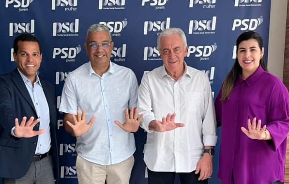 Vice de Cruz das Almas migra para PSD e lança pré-candidatura a prefeito ao lado de Otto