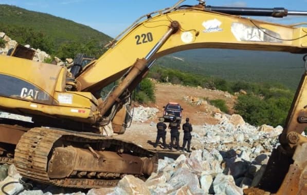 Operação da PF mira quadrilha responsável por extração de mineral em garimpo ilegal na Bahia