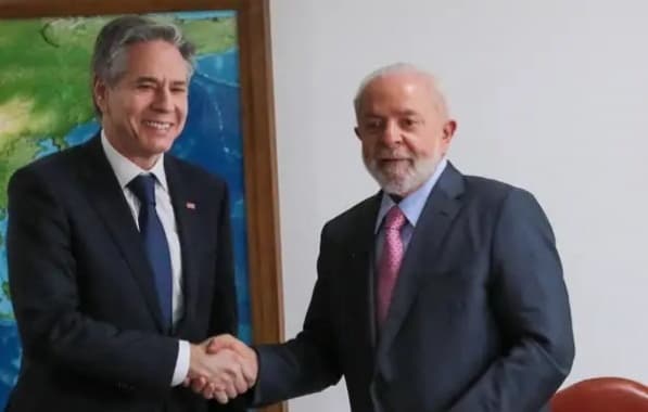 Secretário de Estado dos EUA diz que encontro com Lula foi "ótimo" e evita responder sobre conflito em Gaza