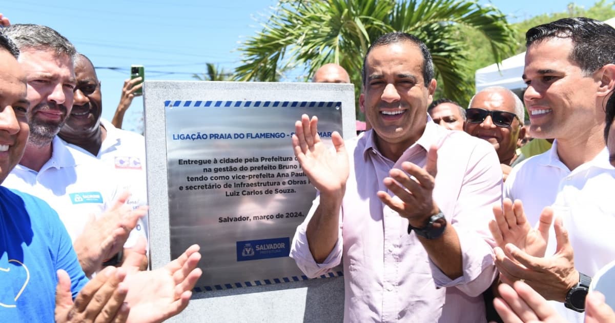 Nova ligação entre Praia do Flamengo e Stella Maris é inaugurada pela Prefeitura em Salvador 