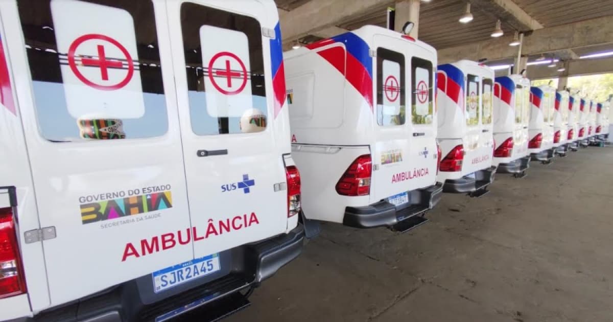 Governo do Estado entrega ambulâncias e equipamentos de saúde para mais de 180 municípios da Bahia
