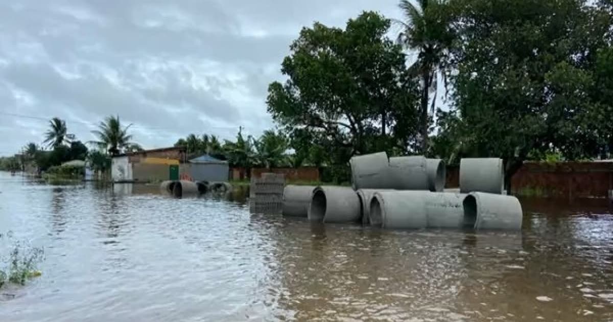 Bahia tem novas cidades em situação de emergência por causa da chuva